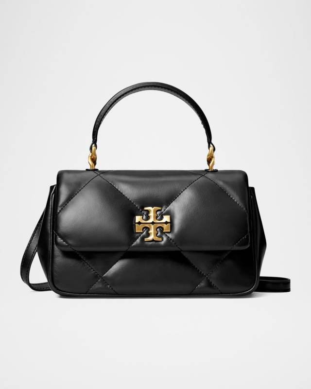 Petite Flap Quilted Leather Crossbody Bag